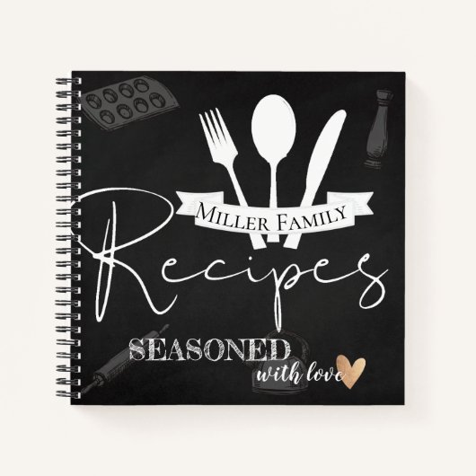 Kopfbrett | Kollektive Familienrezepte Notizblock (Vorderseite)