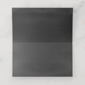 Kopfbrettausehen Hochzeitgefaltete Platzkarte (Innenseite Aufgefaltet)