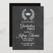 Kopfbretter-Kappe und Blätter Grad Einladung 5" x (Vorne/Hinten)