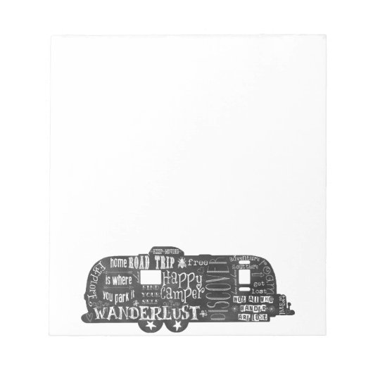 Kopfbretttrailer Notizblock (Vorderseite)