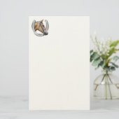 Kopfbriefpapier des Pferds Briefpapier (Stehend Vorderseite)