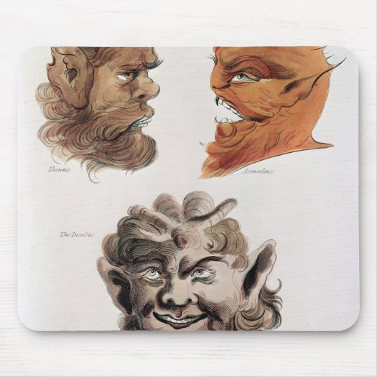 Köpfe der schlechten Dämonen Mousepad (Vorne)