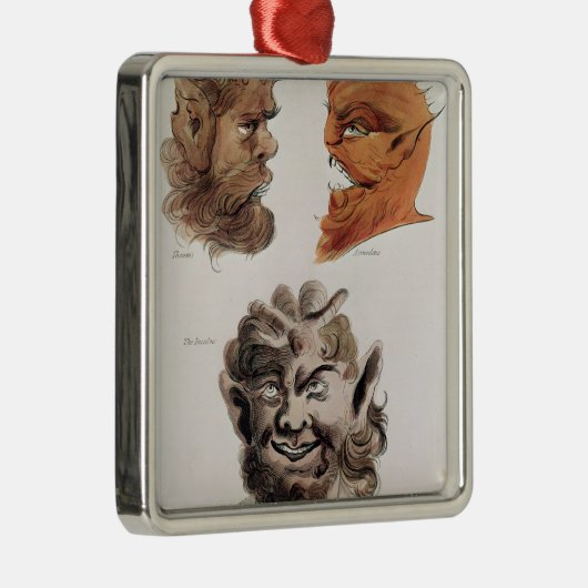 Köpfe der schlechten Dämonen Ornament Aus Metall (Rechts)