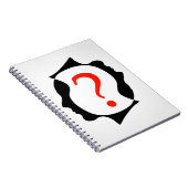 Köpfe mit einem Fragezeichen Notizblock (Rechte Seite)