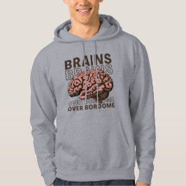 Köpfe über Langeweile Hoodie