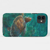 Köpfe Up Meeresschildkröte-Telefon-Kasten Case-Mate iPhone Hülle (Rückseite (Horizontal))