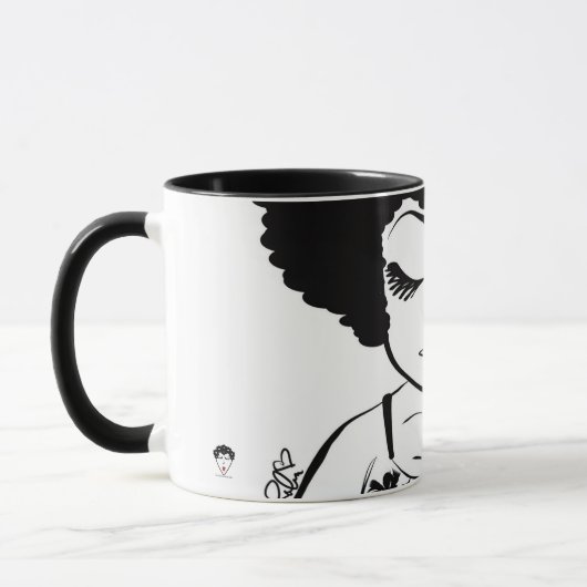 Köpfe verbeugte Tasse (Links)