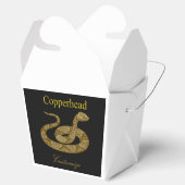 Kopferschlange Geschenkschachtel (Geöffnet)
