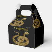 Kopferschlange Geschenkschachtel (Rückseite)