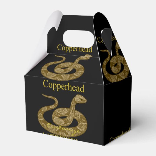 Kopferschlange Geschenkschachtel (Vorderseite)