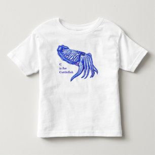 Kopffüßer-Grafik-Baby und der T - Shirt der Kind