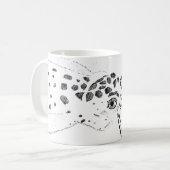 Kopffüßer-Kaffee-Tasse Tasse (Vorderseite Links)