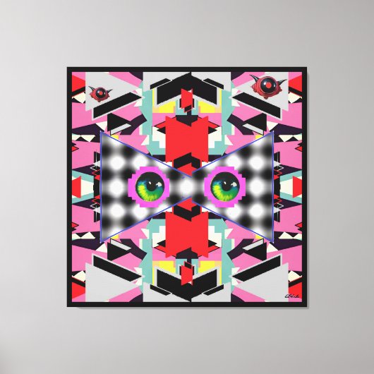 Kopffüßer sagen so leinwanddruck (Vorderseite)