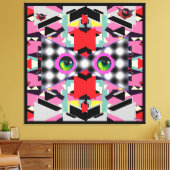 Kopffüßer sagen so leinwanddruck (Insitu (Wohnzimmer))