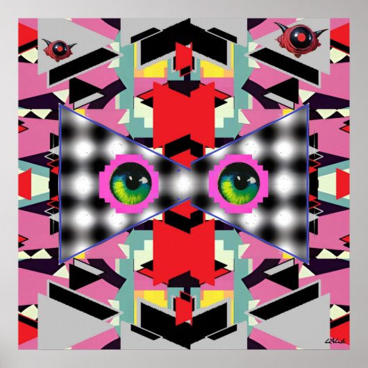 Kopffüßer sagen so poster (Vorne)