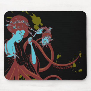 Kopffüßer-Sushi Mousepad