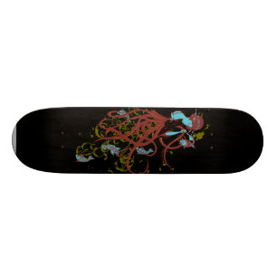 Kopffüßer-Sushi Skateboard
