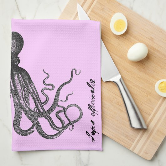 Kopffüßerteetuch Handtuch (Viertel Falte)