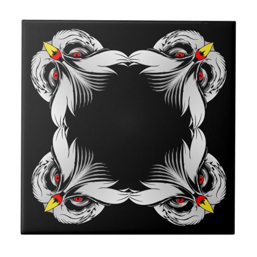 Kopfhaut Fliese (Vorderseite)
