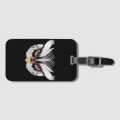 Kopfhaut Gepäckanhänger (Vorderseite (Horizontal))