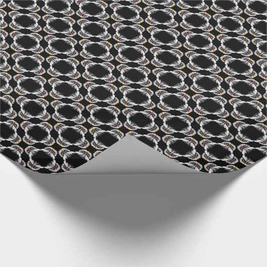 Kopfhaut Geschenkpapier (Ecke)