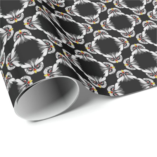 Kopfhaut Geschenkpapier (Rolleneckpunkt)