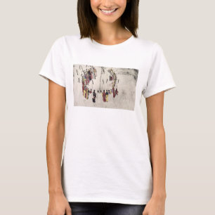 Kopfhauttanz oder Siegtanz (Tinte auf Papier) T-Shirt