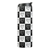 Kopfhörer an der Tafel Thermosbecher (Nach links gedreht)