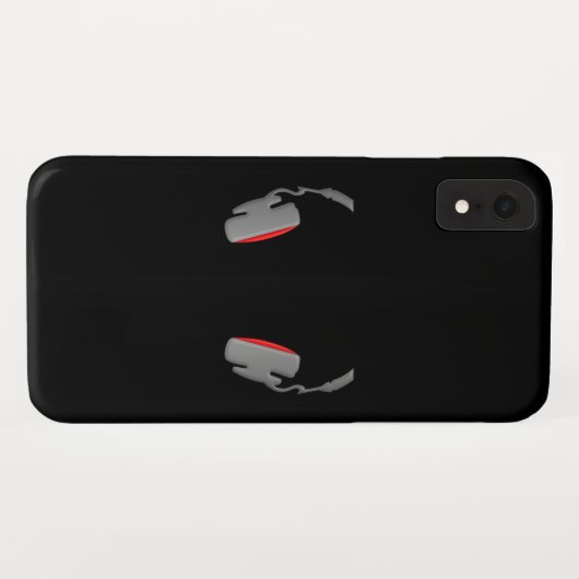 Kopfhörer Cool einfach und elegant Case-Mate iPhone Hülle (Rückseite (Horizontal))