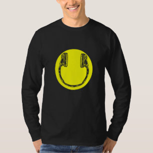 Kopfhörer Dj Deejay Music Pop Bass Techno Rock Po T-Shirt