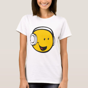 Kopfhörer Emoji T-Shirt