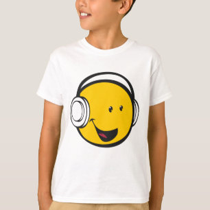 Kopfhörer Emoji T-Shirt