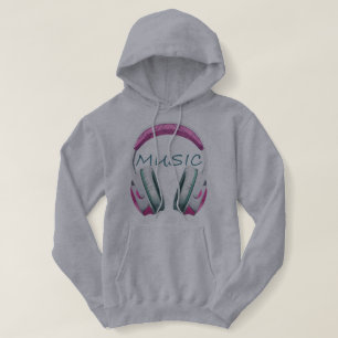 Kopfhörer für Mädchen Hoodie