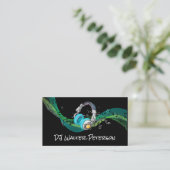 Kopfhörer | Hintergrundmusik Visitenkarte (Stehend Vorderseite)