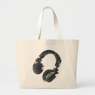 Kopfhörer Jumbo Stoffbeutel