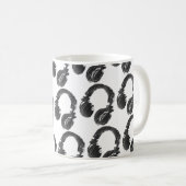 Kopfhörer Kaffeetasse (VorderseiteRechts)