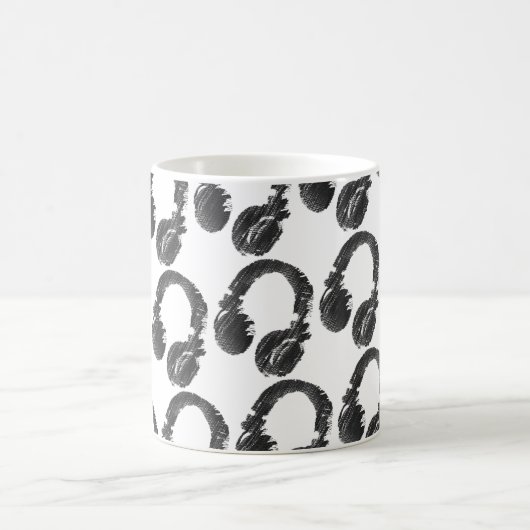 Kopfhörer Kaffeetasse (Mittel)