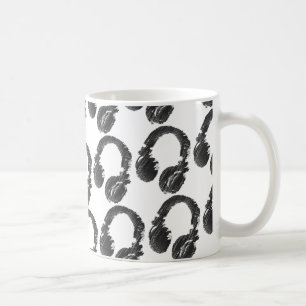 Kopfhörer Kaffeetasse