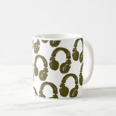 Kopfhörer Kaffeetasse (VorderseiteRechts)