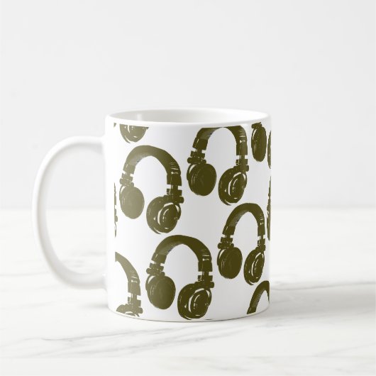 Kopfhörer Kaffeetasse (Links)