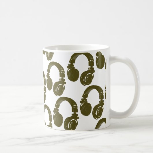 Kopfhörer Kaffeetasse (Rechts)