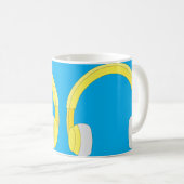 Kopfhörer Kaffeetasse (VorderseiteRechts)