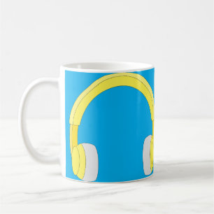 Kopfhörer Kaffeetasse