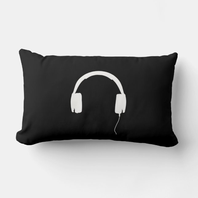 Kopfhörer-Kissen Lendenkissen (Vorderseite)