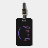 Kopfhörer Lautstärke Gepäckanhänger (Vorderseite vertikal)