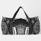 Kopfhörer-Modus AI-Kunst Duffle Bag (Rückseite)