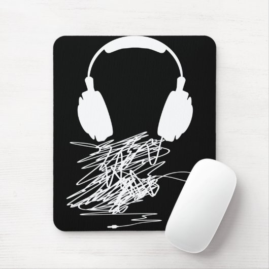 Kopfhörer Mousepad (Mit Mouse)