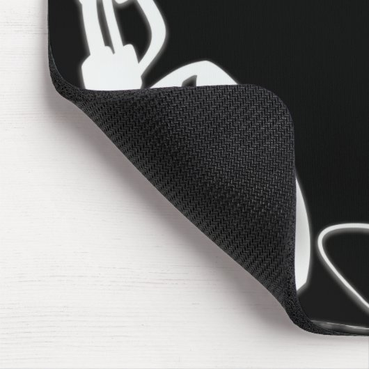 Kopfhörer Mousepad (Ecke)