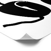 Kopfhörer Poster (Ecke)