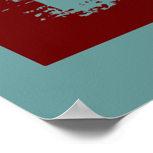 Kopfhörer Poster (Ecke)